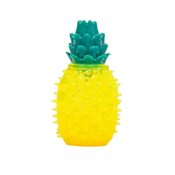 Pineapple Shaped Ice Cooling Toy for Dogs & Cats (Yellow)