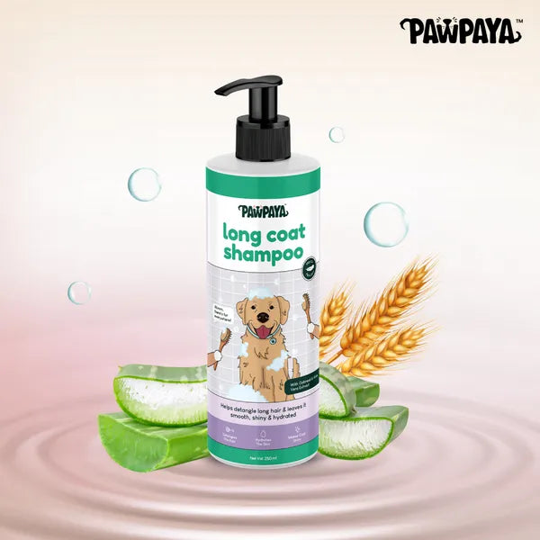Pawpaya Long Coat Shampoo for Dogs