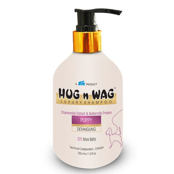 Ttk Hug n Wag Luxury Puppy Shampoo with Hyaluronic acid