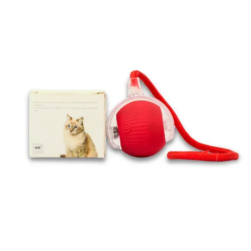 Skatrs Running Ball with String Toy for Cats