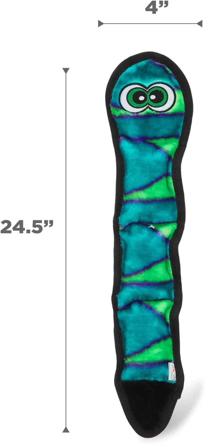 k9 Outward Hound Durablez Blue Snake Dog Toy