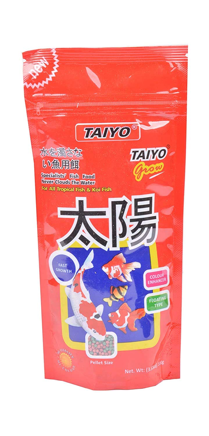 Taiyo Grow Fish Food Pouch, 100 g