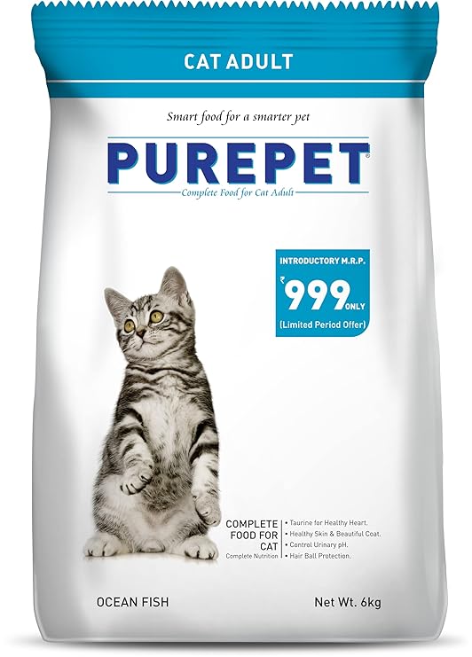 Purepet Ocean Fish Adult Cat Dry Food
