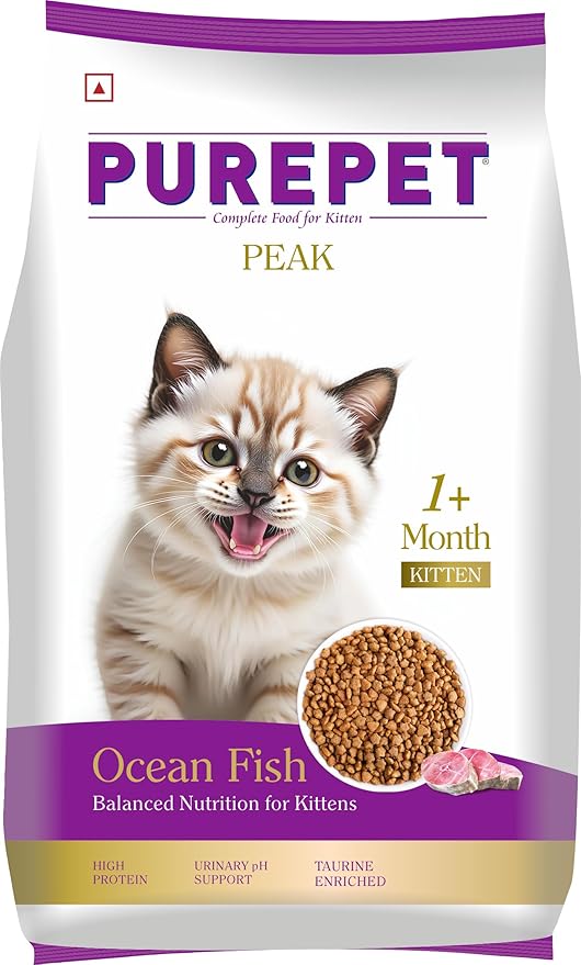 Purepet Peak Real Chicken Kitten Dry Food