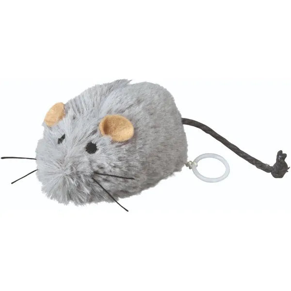 Wriggle Up Mouse Plush Toy for Cats