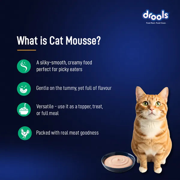 Drools Tuna Mousse Adult Cat Wet Food 5+1
