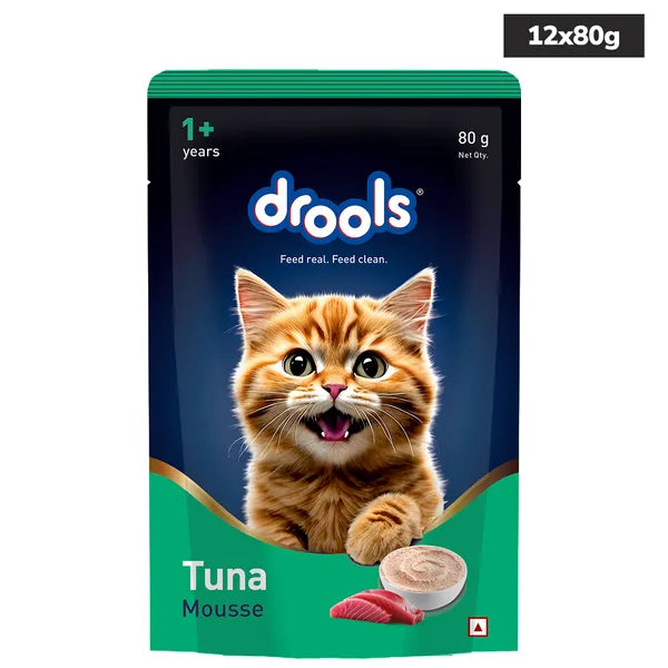 Drools Tuna Mousse Adult Cat Wet Food 5+1