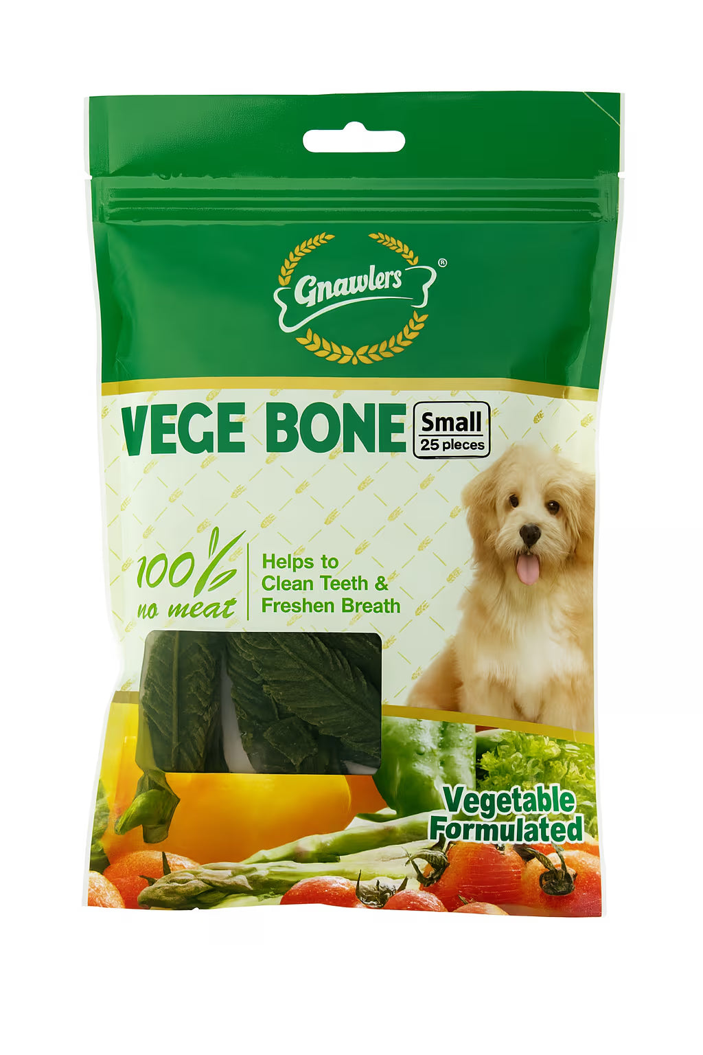 Gnawlers Vegetable Bone Dog Treats