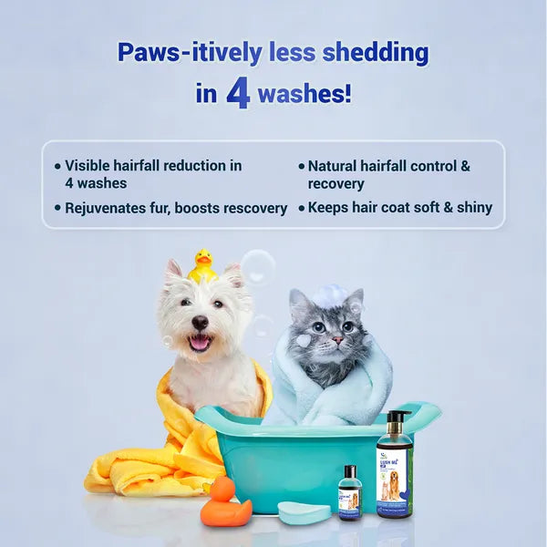 Natural Remedies Lush Me Up Anti Hairfall Shampoo for Dogs and Cats