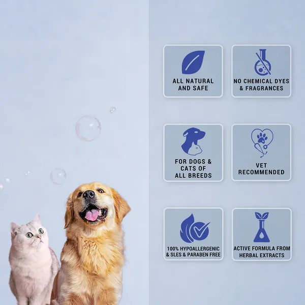 Natural Remedies Lush Me Up Anti Hairfall Shampoo for Dogs and Cats