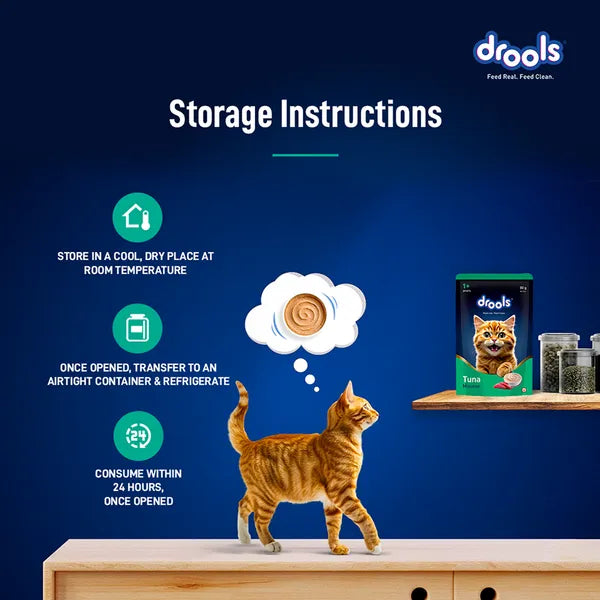 Drools Tuna Mousse Adult Cat Wet Food 5+1