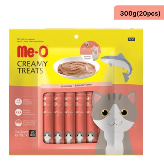 Me O Salmon Cat Creamy Treat