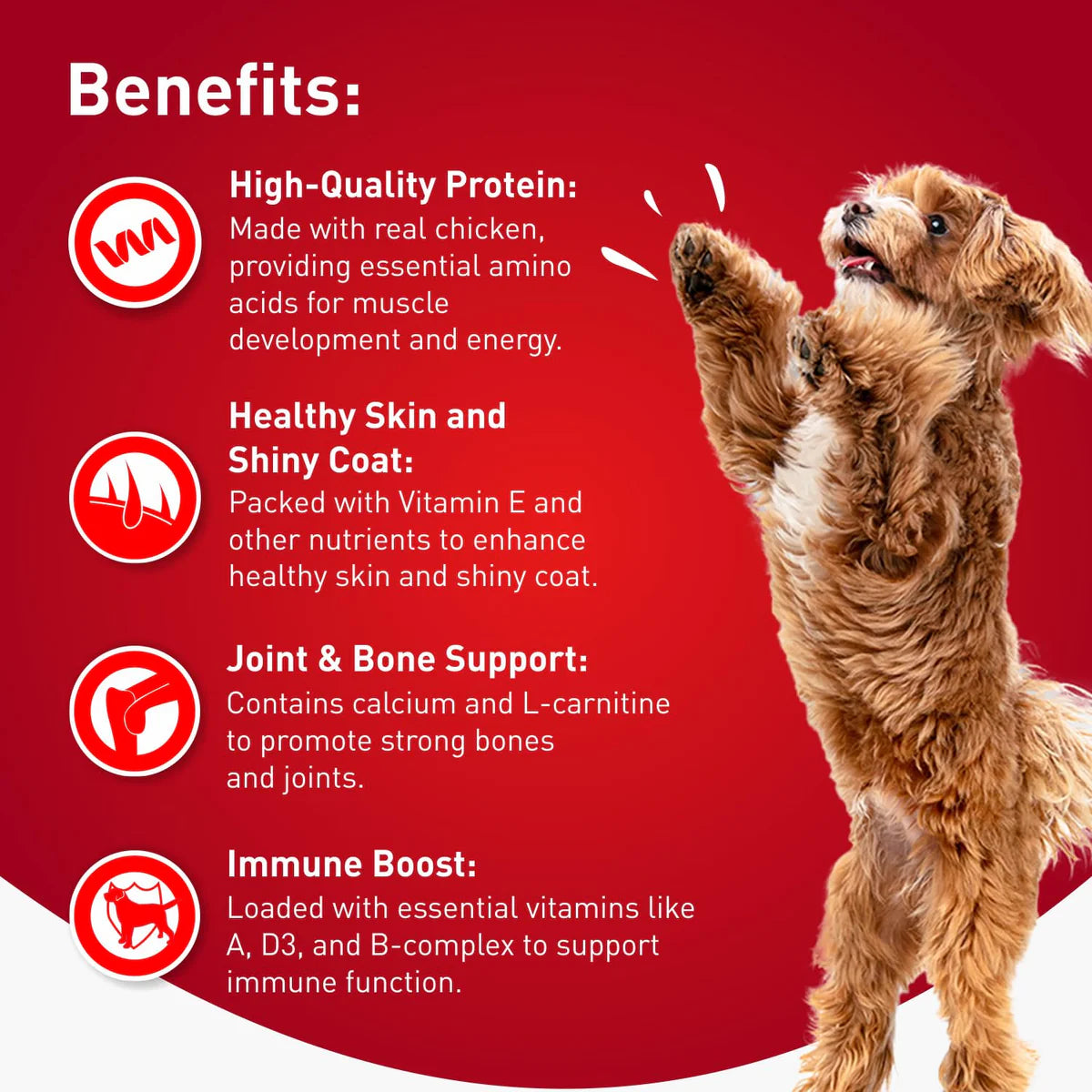 Drools Milk Flavour Chicken Stick Dog Treats