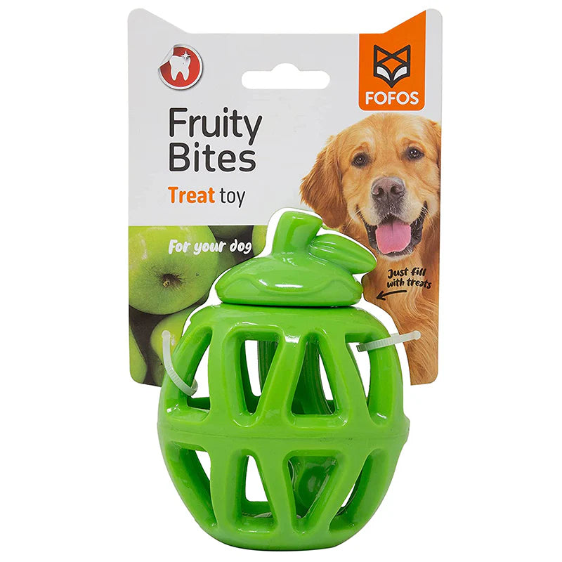 Fruity Bites Toy Treats for Dogs, Strawberry