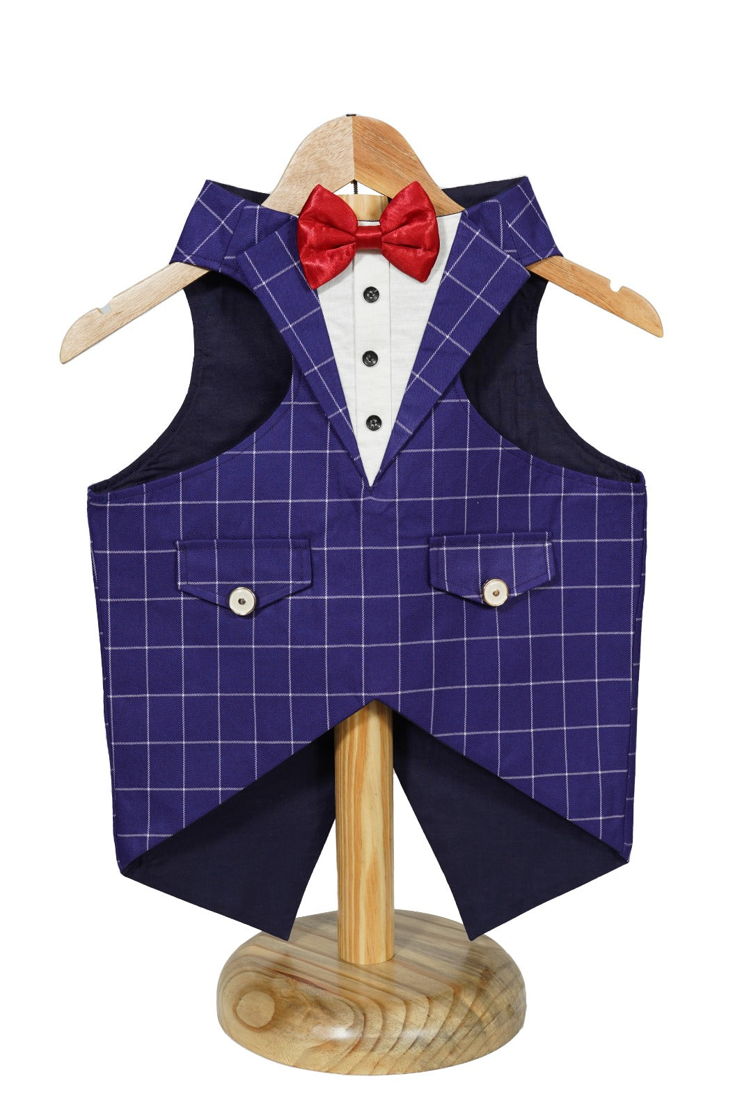 Tuxedo Dog Wedding Suit, Elegant Tuxedo with Bow Tie & Bandana, Comfortable, Washable Outfit SMALL SIZE