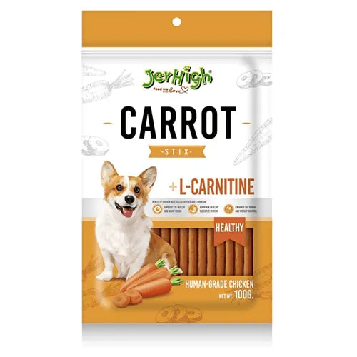 JerHigh Carrot Sticks Dog Treats