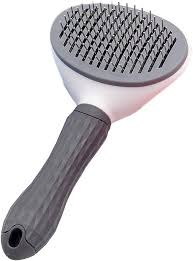 Self Clean Slicker with Metal Bristles Brush for Dogs and Cats